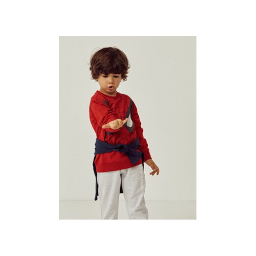 Zippy Bluza Spider Man 225-6912ZT Czerwony Regular Fit ze sklepu MODIVO w kategorii Bluzy chłopięce - zdjęcie 168586600
