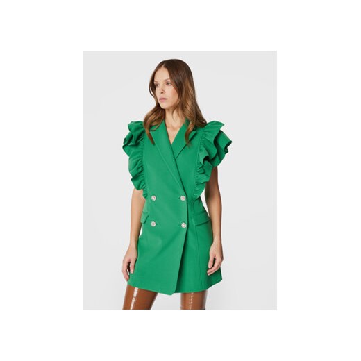 Custommade Sukienka koktajlowa Kobane 999425401 Zielony Regular Fit ze sklepu MODIVO w kategorii Sukienki - zdjęcie 168586790