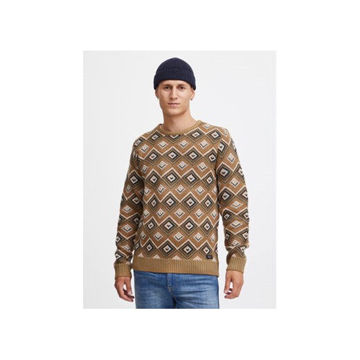 Blend Sweter 20715873 Brązowy Regular Fit ze sklepu MODIVO w kategorii Swetry męskie - zdjęcie 168587151