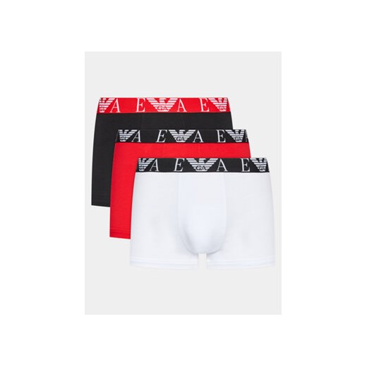 Emporio Armani Underwear Komplet 3 par bokserek 111357 3R715 24121 Kolorowy XXL okazyjna cena MODIVO