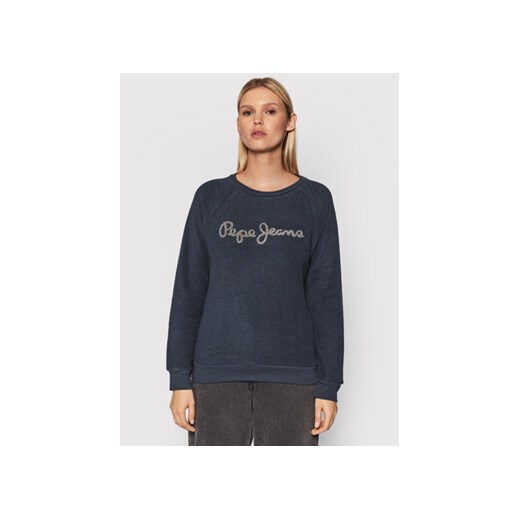 Pepe Jeans Bluza Nana PL581128 Granatowy Regular Fit Pepe Jeans S MODIVO