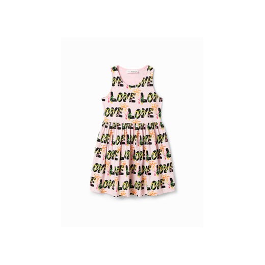 Desigual Sukienka codzienna 23SGVK11 Różowy Regular Fit Desigual 13_14Y MODIVO