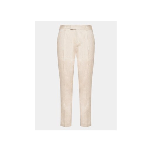 CINQUE Spodnie materiałowe Cisand 2141 Écru Regular Fit ze sklepu MODIVO w kategorii Spodnie męskie - zdjęcie 168588611