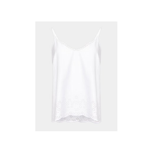 Cyberjammies Koszulka piżamowa Saskia 9648 Biały Regular Fit ze sklepu MODIVO w kategorii Piżamy damskie - zdjęcie 168588963