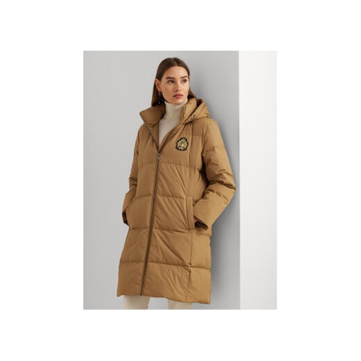 Lauren Ralph Lauren Kurtka puchowa 297928080004 Brązowy Regular Fit XS wyprzedaż MODIVO