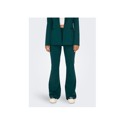 ONLY Spodnie materiałowe Peach 15298660 Zielony Flared Fit 40_32 promocja MODIVO