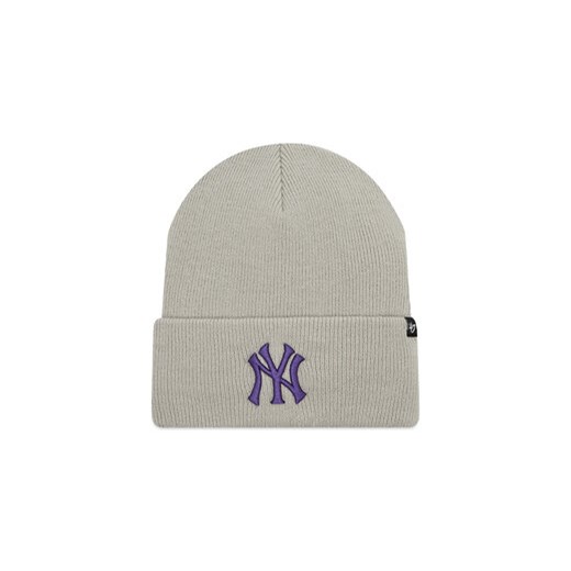 47 Brand Czapka New York Yankees B-HYMKR17ACE-GYA Szary ze sklepu MODIVO w kategorii Czapki zimowe damskie - zdjęcie 168589433
