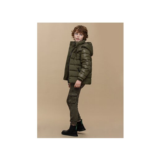 Mayoral Spodnie materiałowe 7.529 Zielony Regular Fit ze sklepu MODIVO w kategorii Spodnie chłopięce - zdjęcie 168589441