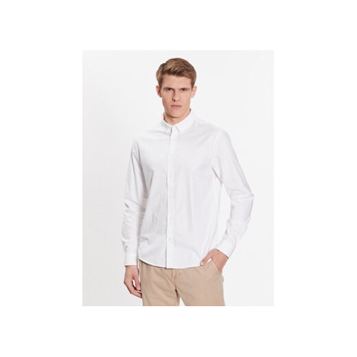 Solid Koszula 21106618 Biały Regular Fit ze sklepu MODIVO w kategorii Koszule męskie - zdjęcie 168589671