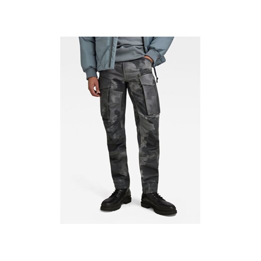 G-Star Raw Spodnie materiałowe Rovic D02190-D326-G144 Szary Tapered Fit ze sklepu MODIVO w kategorii Spodnie męskie - zdjęcie 168589693