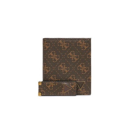 Guess Zestaw portfel i brelok Gift Box GFBOXM P3301 Brązowy ze sklepu MODIVO w kategorii Breloki - zdjęcie 168590491