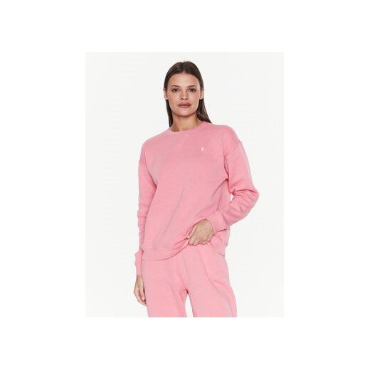 Polo Ralph Lauren Bluza 211891557007 Różowy Regular Fit ze sklepu MODIVO w kategorii Bluzy damskie - zdjęcie 168590640