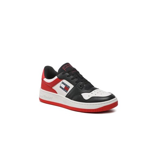 Tommy Jeans Sneakersy Basket Leather EM0EM01162 Kolorowy Tommy Jeans 41 okazyjna cena MODIVO