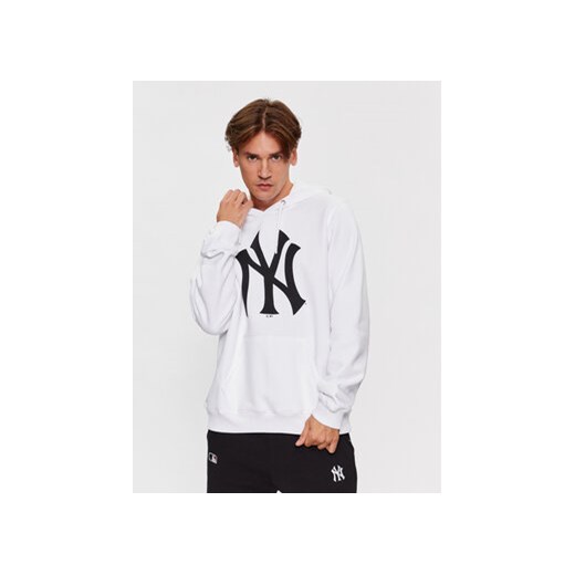 47 Brand Bluza New York Yankees BB017PEMIBR544118WW Écru Regular Fit ze sklepu MODIVO w kategorii Bluzy męskie - zdjęcie 168591432