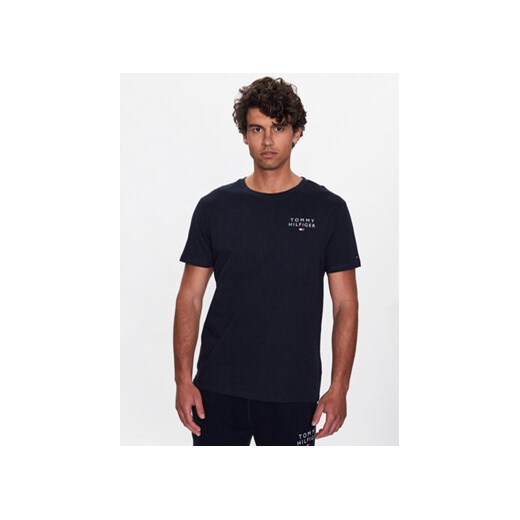 Tommy Hilfiger T-Shirt UM0UM02916 Granatowy Regular Fit ze sklepu MODIVO w kategorii T-shirty męskie - zdjęcie 168591463