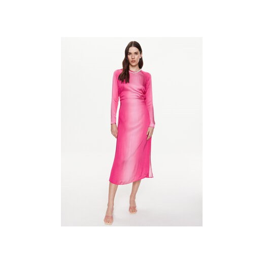 Herskind Sukienka koktajlowa Ava 4792370 Różowy Regular Fit ze sklepu MODIVO w kategorii Sukienki - zdjęcie 168592080