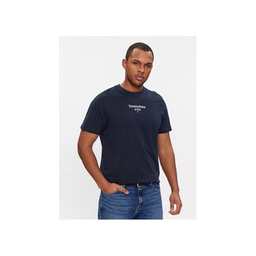 Tommy Jeans T-Shirt 85 Entry DM0DM18569 Niebieski Regular Fit ze sklepu MODIVO w kategorii T-shirty męskie - zdjęcie 168592400