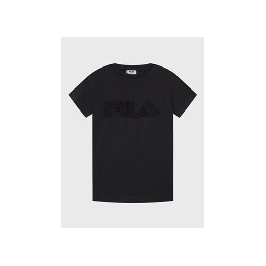 Fila T-Shirt Buek FAT0201 Czarny Regular Fit ze sklepu MODIVO w kategorii T-shirty chłopięce - zdjęcie 168592971