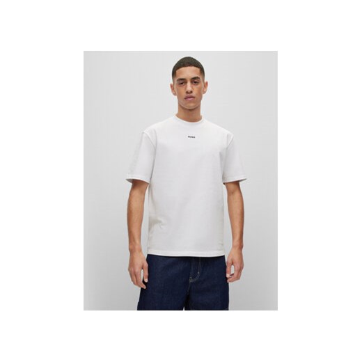 Hugo T-Shirt Dapolino 50488330 Biały Relaxed Fit ze sklepu MODIVO w kategorii T-shirty męskie - zdjęcie 168593191