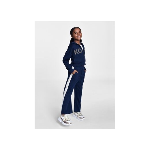 MICHAEL KORS KIDS Spodnie dresowe R14158 Granatowy Regular Fit ze sklepu MODIVO w kategorii Spodnie dziewczęce - zdjęcie 168593261