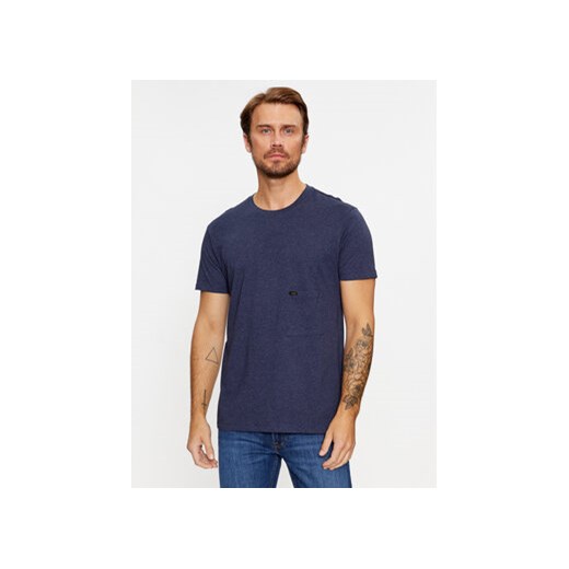 Lee T-Shirt 112341705 Granatowy Slim Fit ze sklepu MODIVO w kategorii T-shirty męskie - zdjęcie 168594903