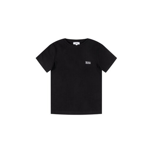 Boss T-Shirt J25P14 S Czarny Regular Fit ze sklepu MODIVO w kategorii Bluzki dziewczęce - zdjęcie 168594992