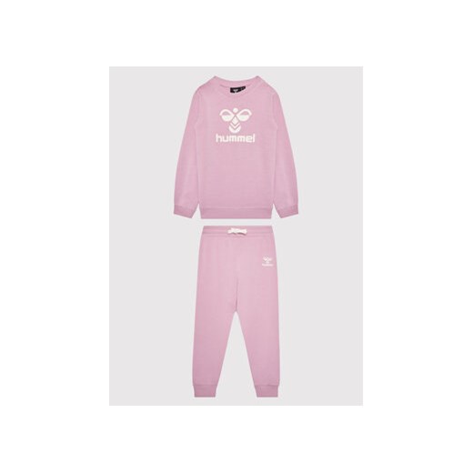 Hummel Dres Arine 214230 Różowy Regular Fit ze sklepu MODIVO w kategorii Dresy dla niemowlaka - zdjęcie 168595034