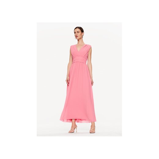 Rinascimento Sukienka wieczorowa CFC0114421003 Różowy Regular Fit ze sklepu MODIVO w kategorii Sukienki - zdjęcie 168595313