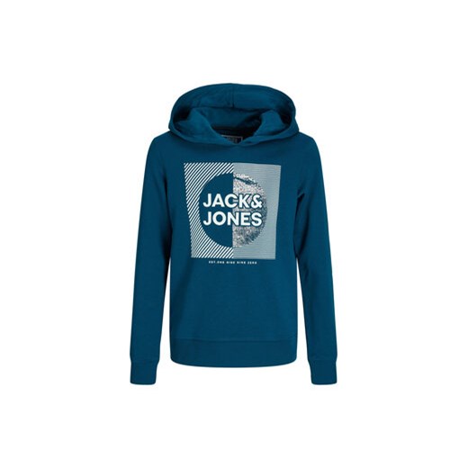 Jack&Jones Junior Bluza 12237091 Niebieski Regular Fit ze sklepu MODIVO w kategorii Bluzy chłopięce - zdjęcie 168595352