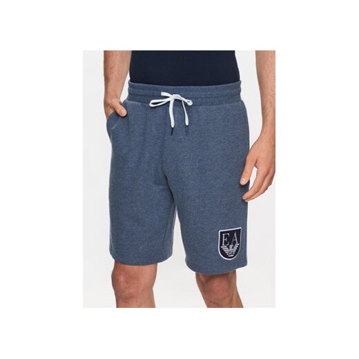 Emporio Armani Underwear Szorty sportowe 111004 3R573 28134 Niebieski Regular Fit ze sklepu MODIVO w kategorii Spodenki męskie - zdjęcie 168595581