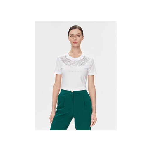 Marciano Guess T-Shirt Molly 4RGP28 6138A Biały Regular Fit ze sklepu MODIVO w kategorii Bluzki damskie - zdjęcie 168595734