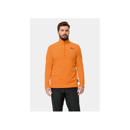 Jack Wolfskin Polar Taunus Hz 1709522 Pomarańczowy Regular Fit ze sklepu MODIVO w kategorii Bluzy męskie - zdjęcie 168595944
