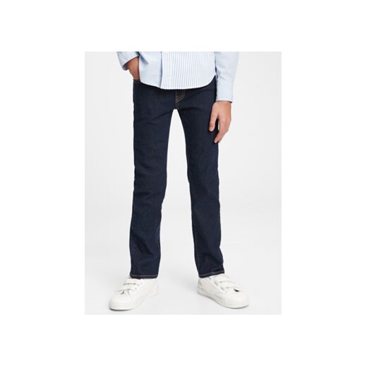Gap Jeansy 691990-00 Granatowy Regular Fit ze sklepu MODIVO w kategorii Spodnie chłopięce - zdjęcie 168595974