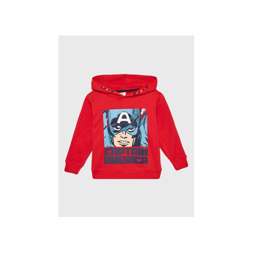 Zippy Bluza Marvel 225-6910ZT Czerwony Regular Fit ze sklepu MODIVO w kategorii Bluzy chłopięce - zdjęcie 168596072