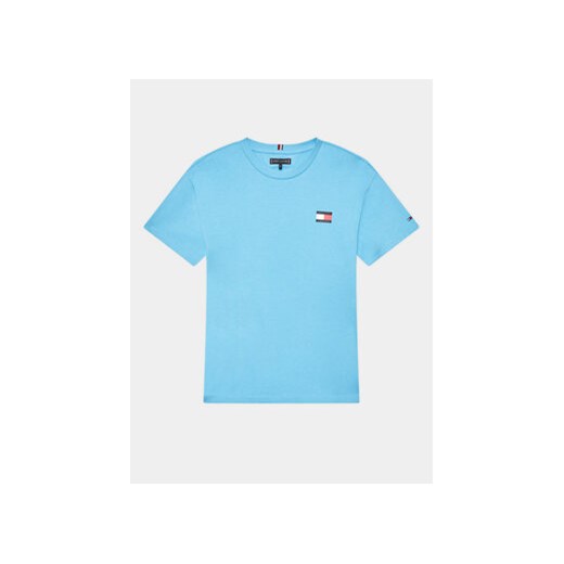 Tommy Hilfiger T-Shirt KB0KB08211 D Niebieski Regular Fit ze sklepu MODIVO w kategorii T-shirty chłopięce - zdjęcie 168596123