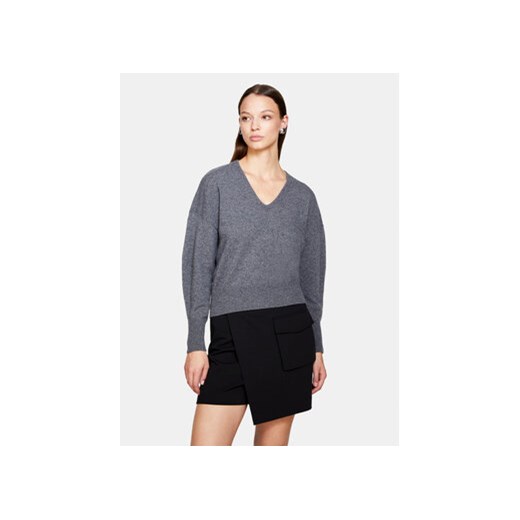 Sisley Sweter 1044M400T Szary Regular Fit ze sklepu MODIVO w kategorii Swetry damskie - zdjęcie 168596544