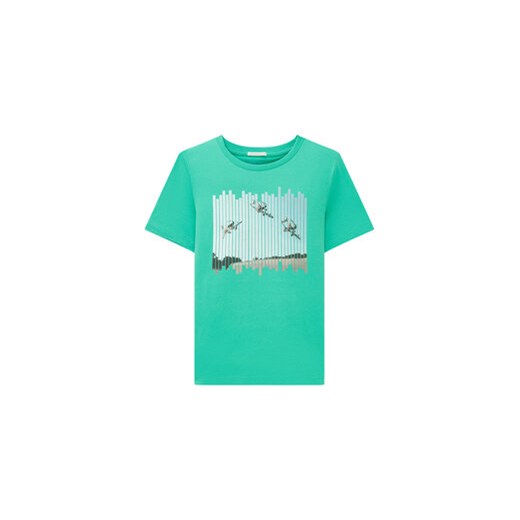 Tom Tailor T-Shirt 1034958 Zielony ze sklepu MODIVO w kategorii T-shirty chłopięce - zdjęcie 168596703