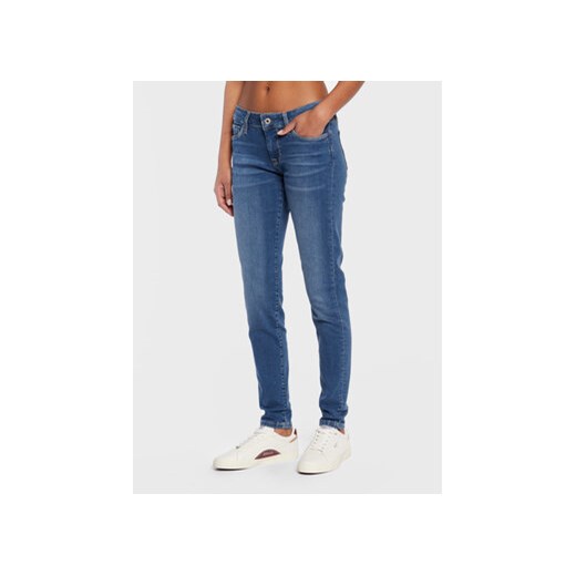 Pepe Jeans Jeansy Soho PL204174 Niebieski Skinny Fit ze sklepu MODIVO w kategorii Jeansy damskie - zdjęcie 168596714