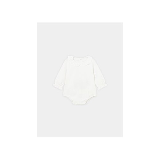 Mayoral Body 2.732 Biały Regular Fit ze sklepu MODIVO w kategorii Body niemowlęce - zdjęcie 168596794