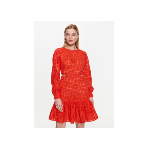 MICHAEL Michael Kors Sukienka codzienna MS381M68BK Pomarańczowy Regular Fit ze sklepu MODIVO w kategorii Sukienki - zdjęcie 168597053