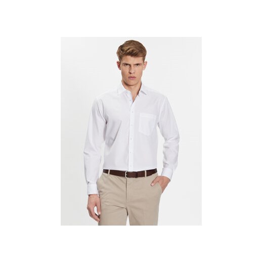 Seidensticker Koszula 01.153760 Biały Regular Fit ze sklepu MODIVO w kategorii Koszule męskie - zdjęcie 168597162