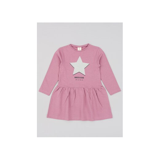 Zippy Sukienka codzienna ZKGAP0501 23113 Różowy Regular Fit ze sklepu MODIVO w kategorii Sukienki dziewczęce - zdjęcie 168597843