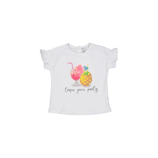 Birba Trybeyond Bluzka 999 64014 00 M Biały Regular Fit ze sklepu MODIVO w kategorii Koszulki niemowlęce - zdjęcie 168599061
