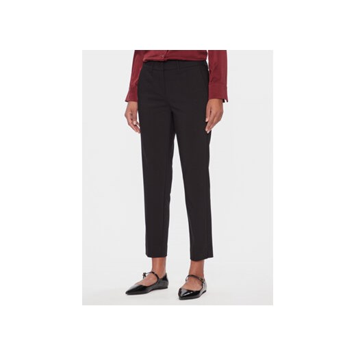 Marella Spodnie materiałowe Macario 2413131031200 Czarny Regular Fit ze sklepu MODIVO w kategorii Spodnie damskie - zdjęcie 168599224
