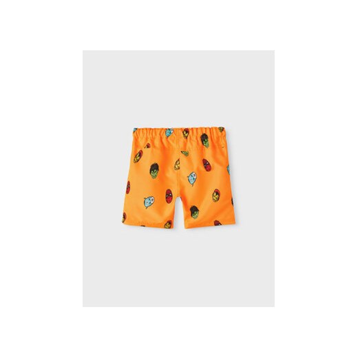 NAME IT Szorty kąpielowe MARVEL 13213913 Pomarańczowy Regular Fit ze sklepu MODIVO w kategorii Kąpielówki chłopięce - zdjęcie 168599393