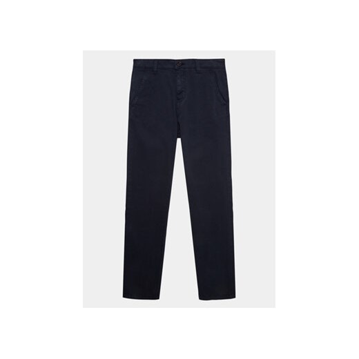 Guess Spodnie materiałowe L3YB05 WDD52 Granatowy Relaxed Fit ze sklepu MODIVO w kategorii Spodnie chłopięce - zdjęcie 168599570