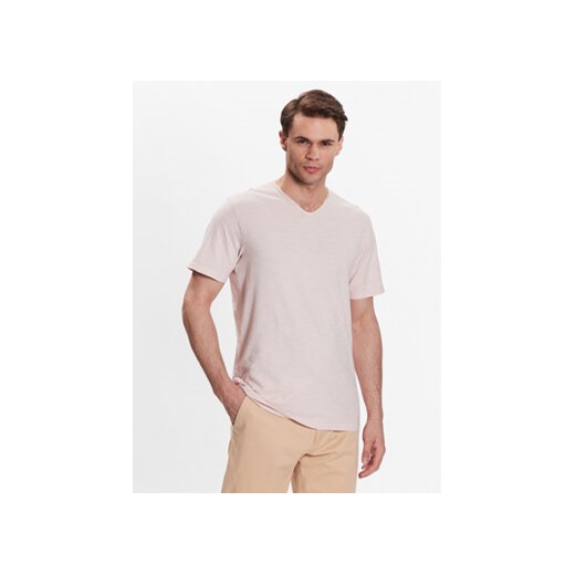 United Colors Of Benetton T-Shirt 3JE1J4264 Różowy Relaxed Fit ze sklepu MODIVO w kategorii T-shirty męskie - zdjęcie 168600303
