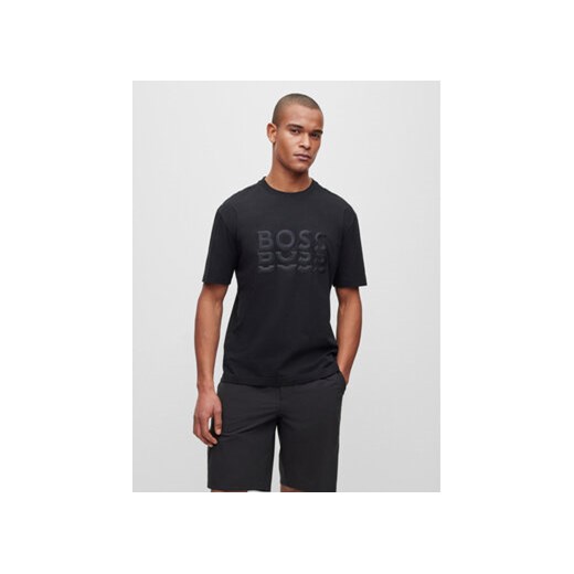 Boss T-Shirt 50495876 Czarny Regular Fit L promocyjna cena MODIVO