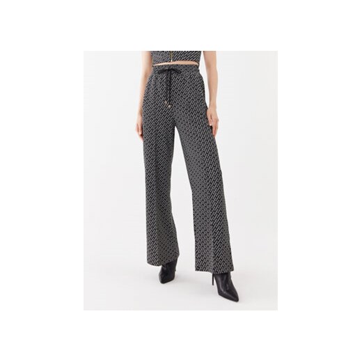 Pinko Spodnie materiałowe Patch 101657 A131 Czarny Relaxed Fit ze sklepu MODIVO w kategorii Spodnie damskie - zdjęcie 168601384