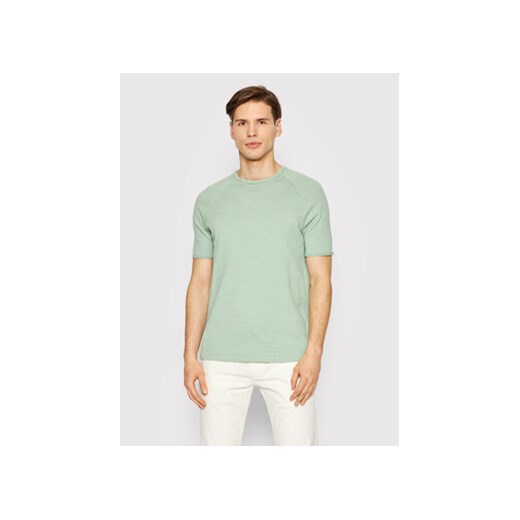 Selected Homme T-Shirt Sunny 16084195 Zielony Regular Fit ze sklepu MODIVO w kategorii T-shirty męskie - zdjęcie 168602714